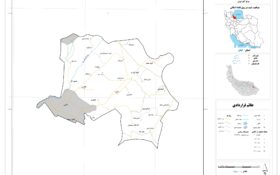 نقشه روستاهای شهرستان املش