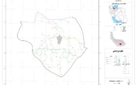 نقشه روستاهای شهرستان سیاهکل