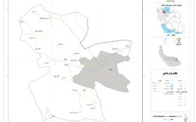 نقشه روستاهای شهرستان لنگرود