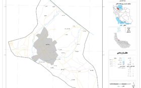 نقشه روستاهای شهرستان رضوانشهر