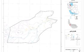 نقشه روستاهای شهرستان ماسال