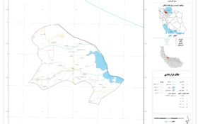 نقشه روستاهای شهرستان صومعه سرا