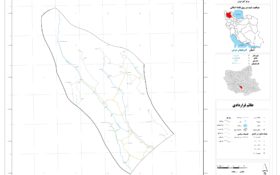 نقشه روستاهای شهرستان هشترود