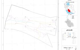 نقشه روستاهای شهرستان گراش