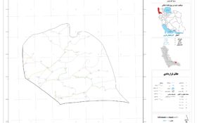 نقشه روستاهای شهرستان شاهین دژ