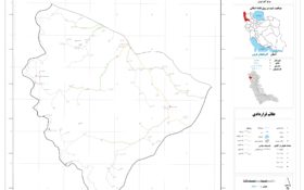 نقشه روستاهای شهرستان چالدران