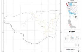 نقشه روستاهای شهرستان ارومیه