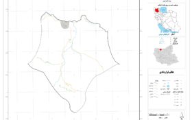 نقشه روستاهای شهرستان جلفا