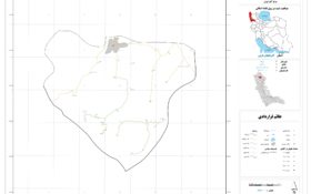 نقشه روستاهای شهرستان شوط