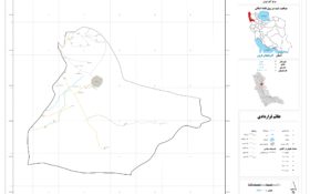 نقشه روستاهای شهرستان خوی