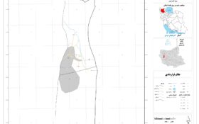نقشه روستاهای شهرستان شبستر