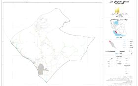 نقشه روستاهای شهرستان گناوه