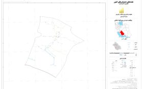 نقشه روستاهای شهرستان قیرو کارزین