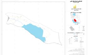 نقشه روستاهای شهرستان شیراز