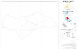 نقشه روستاهای شهرستان زرین دشت
