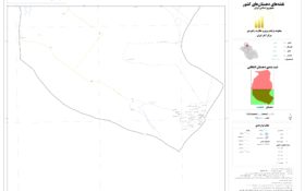 نقشه روستاهای شهرستان اقلید