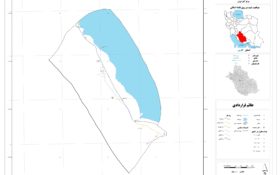 نقشه روستاهای شهرستان سروستان