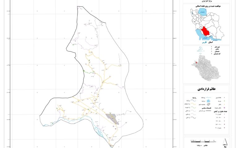نقشه روستای رستم 1