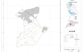 نقشه روستاهای شهرستان ساوجبلاغ