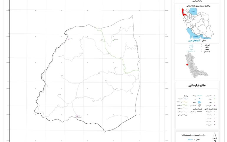 نقشه روستای شپیران