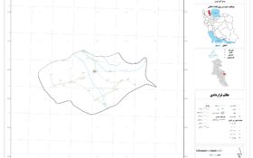 نقشه روستاهای شهرستان نمین