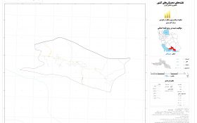 نقشه روستاهای شهرستان پارسیان