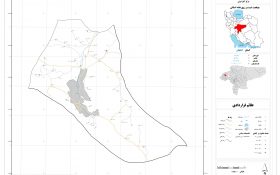 نقشه روستاهای شهرستان خوانسار