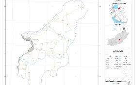 نقشه روستاهای شهرستان گنبد کاووس
