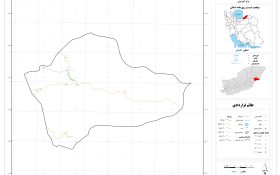 نقشه روستاهای شهرستان گالیکش