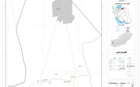 نقشه روستاهای شهرستان گمیشان