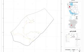 نقشه روستاهای شهرستان تویسرکان