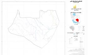 نقشه روستاهای شهرستان منوجان