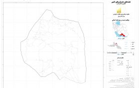 نقشه روستاهای شهرستان حاجی آباد