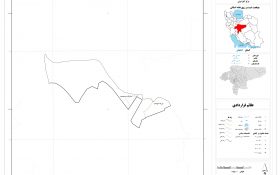 نقشه روستاهای شهرستان خمینی شهر