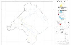 نقشه روستاهای شهرستان دهلران
