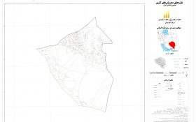 نقشه روستاهای شهرستان رودبار جنوب
