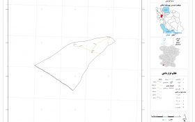 نقشه روستاهای شهرستان نهاوند