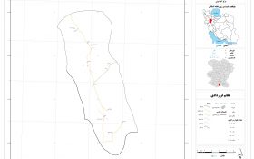 نقشه روستاهای شهرستان ملایر
