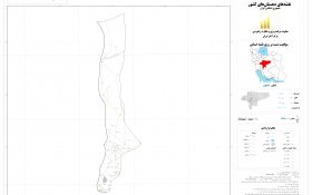 نقشه روستاهای شهرستان برخوار