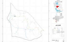نقشه روستاهای شهرستان سمیرم