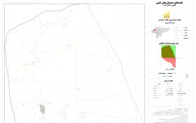 نقشه روستاهای شهرستان شاهین شهر