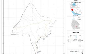 نقشه روستاهای شهرستان رامشیر