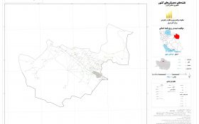 نقشه روستاهای شهرستان چناران