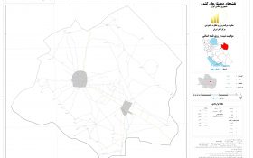 نقشه روستاهای شهرستان فریمان