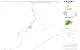 نقشه روستاهای شهرستان هندیجان