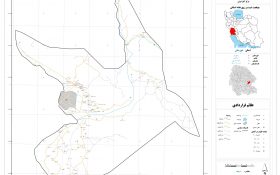 نقشه روستاهای شهرستان رامهرمز