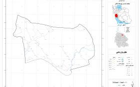 نقشه روستاهای شهرستان لالی