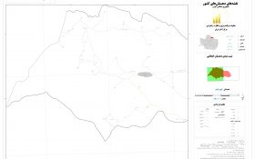 نقشه روستاهای شهرستان کلات