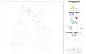 نقشه روستاهای شهرستان سربیشه