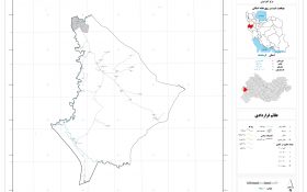 نقشه روستاهای شهرستان قصر شیرین